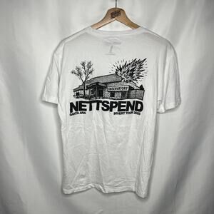 Nettspend BAFK early life crisis Observatory Exclusive Invert Tour Merch Tee L